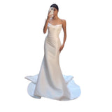Simplicity Of The New Bridal Simple French Small Bosom Boobs Sen System Door Yarn Senior Welcome HZ0517