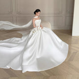 French High-End Light Wedding Dress 2026 New Bridal Sen Family Super Fairy Denoodle Temperament Go Out Yarn Welcome Dress Dress Dress HZ0517