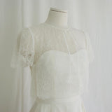New Retro Dingy Simple Travel To Shoot The Wedding Dress French Lace Straps Thin Tail Out Of The Yarn Summer HZ0517