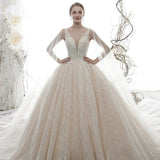 Wedding Dress 2026 New Bridal Temperament Sen System Tail Wedding Dress French Heavy Industry Double Shawl Main Wedding Dress HZ0517
