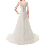 2026 Bride Beach Wedding Lace A-Type Bridal Dress New Fashion Renovable Atmosphere HZ0517