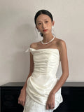 French Retro High-End Feel Lace Fishtails Bridal Bridal Light Wedding Dress Yarn Forest Small Tail Dress HZ0517