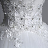 Brass-Repair Wedding Dress 2026 Spring New Thin Korean Style Ponpong Yarn Main Wedding Dress HZ0517