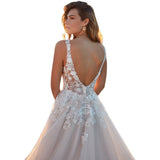 Sling V-Neck Light Wedding Dress 2026 New French Simple Bridal Atmospheric Lace Yarn Temperament Thin Sen System HZ0517