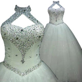 2026 New Wedding Korean Version Of The Bridal Wedding Dress Diamond Wedding Dress Big Tail Wedding Dress HZ0517