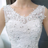 Light Wedding Dress 2026 New Temperament Breasts Small Bridal Yarn Simple Atmospheric High-End Dress HZ0517
