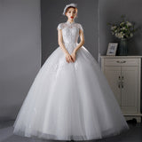 French Light Wedding Dress 2026 New Princess Style Temperament Collared Female Bride Main Wedding Dress Mori Department Super Fairy Summer HZ0517