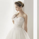 Bride's Long-Term Wedding Dress In The Spring 2026 New Breast-Wear Fashion Ponbo Skirt Wedding Dress HZ0517