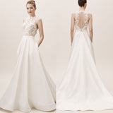 Light Wedding Dress 2026 New Elegant And Simple Texture Of The Main Wedding Dress Lawn Ceremony To Shoot The Street Wedding Dress HZ0517