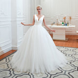 New Wedding Dress 2026 Shoulder Thin And Vertinous Simple Princess Super Fairyen Pimping Skirt Small Drag-Tail Net Red Wedding Dress HZ0517