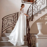 Main Wedding Dress 2026 Spring New Bride Retro Lace Repair Wedding Dress HZ0517