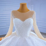 Bridal Main Wedding Dress 2026 New Super Fairy Tail Solo Punt Punge High-Waisted Stage Performance Dress Female HZ0517