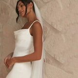 2026 New Wedding Dress Braped Fishtail Show-Back Trend Trip Main Wedding Dress Spring HZ0517