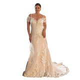 French Fish Tail Light Wedding Temperament Shoulder High-Grade Small Lace Dress White Travel Princess Go Out Yarn HZ0517