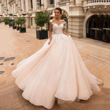 French Linden Brae Wedding Dress New Simple Strapping Thin Princess Ponbo Skirt Bride Wedding Yarn HZ0517