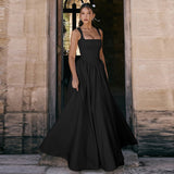 Wedding Dress 2026 New Fashion Fashion Showy Dress Elegant Solid Color Dress Dress Woman HZ0517