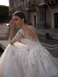 Wedding Dress 2026 Spring New Repair Thin Pong Shalin Big Tail Fairy Gas Wedding Dress HZ0517