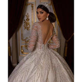 New Wedding Dress Heavy Handmade Court Style Tung-Pung Wedding Dress Tail Wedding Dress Large-Size Fashion Summer Model HZ0517