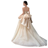 French Brag Main Wedding Dress 2026 New Bride Engagement Wedding Dress High-End Light Luxury Welcome Out Of The Door Light Wedding Dress HZ0517