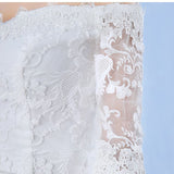 One-Word Shoulder Wedding Dress Bride 2025 New Long-Tailed Dream Princess Korean Long Sleeves Thin Wedding Dress HZ0517