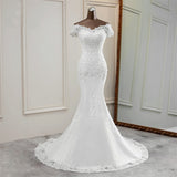 2026 Spring New Repair Wedding Dress Fish Tail Small Tail Lace Travel Photo Wedding Dress HZ0517