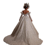 2026 New Female Shoulder Deep V Evening Dress Dress Dress Dress Party HZ0517