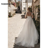 New Super Xiansen Light Wedding Dress Shoulder Lace Double Open Small Go Out Yarn Lace Engagement Dress HZ0517