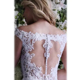 Wedding Dress 2026 New Shoulder Wedding Dress Sexy Lace Long Tail Wedding Dress Spring HZ0517