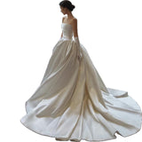 2026 New French Bride Simple Open Fork And Chest Densate Go Out Of The Yarn Small Master Yarn Small High Sense HZ0517