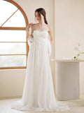 New French Thigh-Waisted Korean Version Of The Bridal Super Fairy Outdoor Lawn Wedding Dress Yarn HZ0517