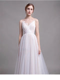 French High-End Light Wedding Dress Bride Simple Main Yarn Welcome Go Out Yarn White Dress Dress Showing Thin Fairy Spirit HZ0517