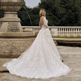 Wedding Dress 2026 New Bridal Lace Deep V Collar Light Tail Dew Back Cover Arm Temperament HZ0517