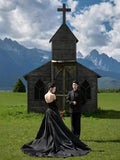 Wish New Lace Vertery Brae Black Sen Family Travel Shooting Simple Tail HZ0517