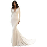 Travel Shot Light Wedding Dress French-Style Fasting Fish Tail Main Wedding Bridal Temperament Welcome Out Of The Yarn Small Tail HZ0517