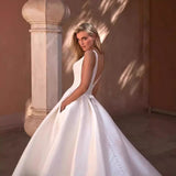 High-Waisted Pregnant Women's Light Wedding Dress 2026 New Bridal Densance High-End Simple Retro Tailing Dress French Yarn HZ0517