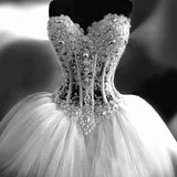 2026 Ball Wedding Dress Pneussom Princess Bride Beaded Lace Fairy Wedding Dress HZ0517