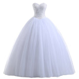 Wedding Dress Bridal Grooming 2026 New Breast-Skinny Shoulder Korean Style Simple Wedding Dress HZ0517