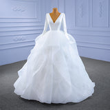 Wedding Dress Super Fairy Bride Wedding High-Waist Korean Tail Wedding Yarn Art Test Solo Punt Skirt Dress HZ0517