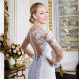 Wedding Dress 2026 Wedding New Modern Noble Banquet Fashion White Evening Dress Female Skinny Sexy HZ0517