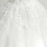 Wedding Bride 2026 New White Dress Pregnant Princess Wedding Size Tail Wedding Dress HZ0517