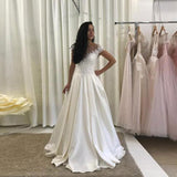 Wish New Wedding Lace Collar A-Shaped Temperament Thin Evening Dress HZ0517