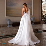 Temperament Wedding Dress 2026 New Simple Main Dress Tug Fashion Wedding Dress HZ0517