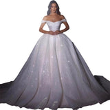 Wedding Dress Shoulder 2026 New Retro Lace High-Waist Temperament Tail Bride Wedding Dress HZ0517