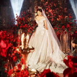 Starry Sky Wedding Dress 2026 New Temperament High-End Sen Series Super Fairy Princess Dream Luxury Big Tail Bride HZ0517