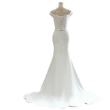 Wedding Dress 2026 New Bridal Fishtail Thin Fashion Simple Large-Size Nest Trip Light Wedding Dress Spring HZ0517
