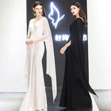 Dress Dress Evening Dress Women 2026 New Banquet Noble Dress Temperament Queen Long Dress HZ0517