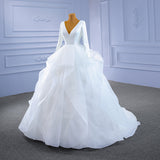 Wedding Dress Super Fairy Bride Wedding High-Waist Korean Tail Wedding Yarn Art Test Solo Punt Skirt Dress HZ0517