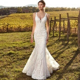 Wedding Fishtail Wedding Dress Lace 2026 New High-End Temperament Shoulder Sling Dress Dress HZ0517