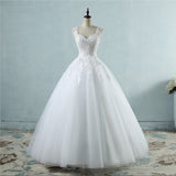 Sleeveless Bride Main Wedding Dress 2025 New Lace Wedding Dress Repair Slimming Main Wedding Dress Woman HZ0517