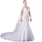 Wedding Dress 2026 Wedding New Modern Noble Banquet Fashion White Evening Dress Female Skinny Sexy HZ0517